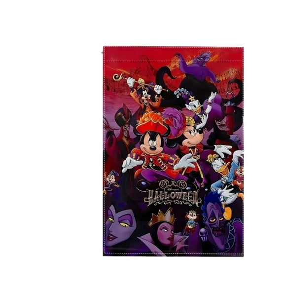 Halloween Mickey Family 2pcs Halloween Garden Flags 12x18 inches Double-sided Welcome Garden Flag, Pumpkin Ghost Yard Flag for Outdoor Holiday Home Decoration