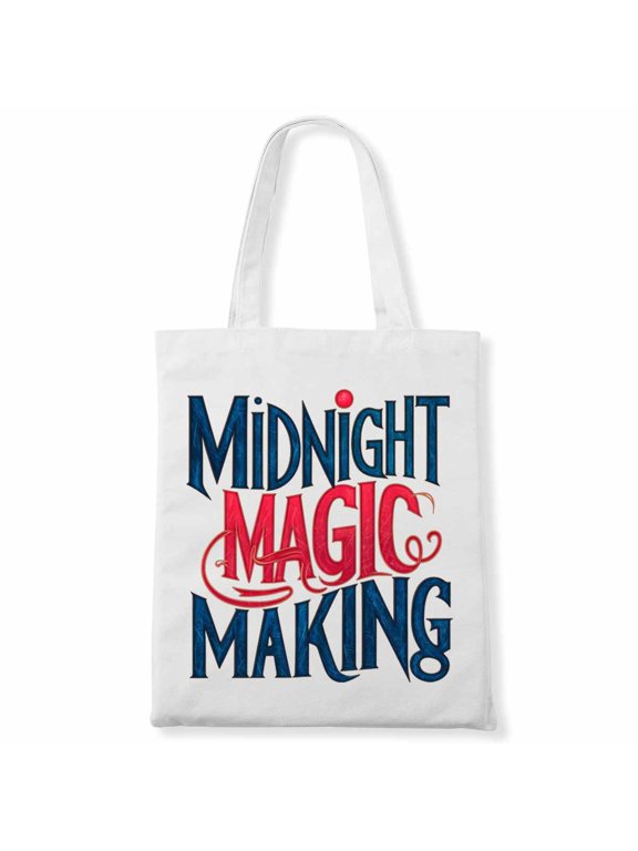 Halloween Midnight Magic Merrymaking Math Teacher Students School College Canvas Bag 3Pcs