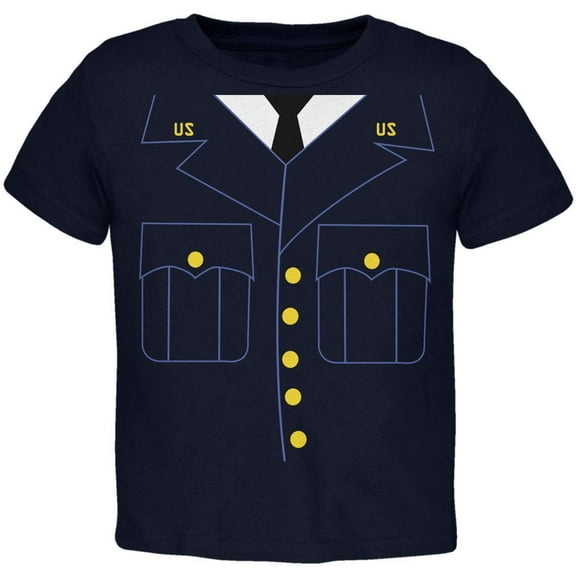 Halloween Military Formal Costume Toddler T Shirt