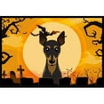 thumbnail image 1 of Halloween Min Pin Indoor & Outdoor Mat 24 x 36 in., 1 of 1
