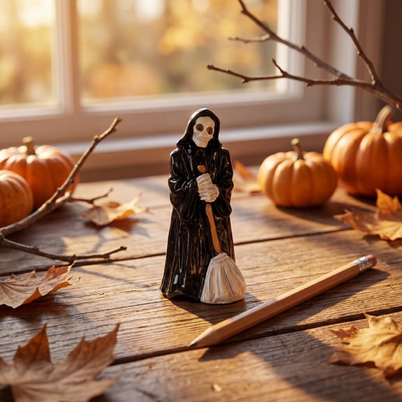 Halloween Decorations Indoor Mini Dark Vampire Figurine