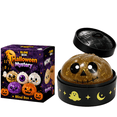 thumbnail image 1 of Halloween Mini Dumpling Squishy Mystery Box, Mystery Squishy Dumpling, Glitter Stress Relief Squeeze Balls with Steamer Box, Mystery Surprise Fidget Halloween Toys for Kids, 1 of 6