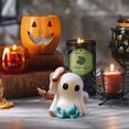 thumbnail image 1 of Halloween Mini Ghost Figurine Decor,Funny Resin Ghost Statue, Cute Decor for Halloween Decorations Bookshelf, Terrace, Bedroom,Porch and Tabletop,H, 1 of 9