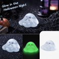 thumbnail image 1 of Halloween Mini Ghosts Figures, Luminous Small Little Resin Ghost Figurines to Hide Glow in The Dark Tiny Statue for Halloween Party Favors Dollhouse Decorations Toys, 1 of 7