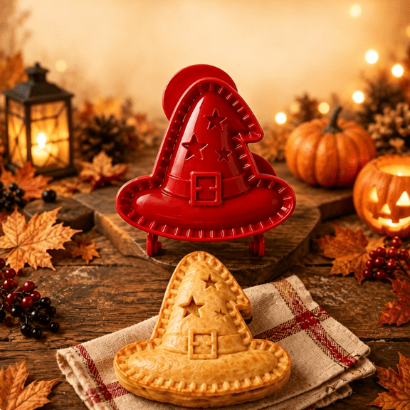 Halloween Mini Hand Pie Mold Set Witch Hat