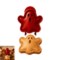 thumbnail image 1 of Halloween Mini Pie Mold for Halloween Mini Pies Tarts Pastries and Desserts, Reusable Holiday Baking Tool for DIY Treat Making and Kitchen Decoration,ghost, 1 of 3