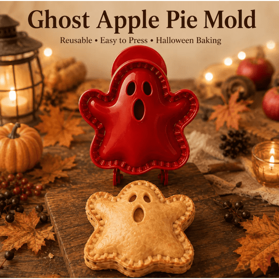 Halloween Mini Pie Mold, Hand Pie Molds For Baking, Mini Pie Molds, Individual‑Size Pocket Pie Press, Halloween Baking Supplies For Lunch Box Portions And Halloween Party Serving-B