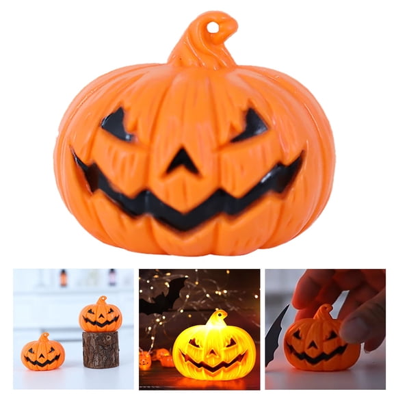 Halloween Mini Pumpkin Light Warm Glow Decoration For Bars & Events69755
