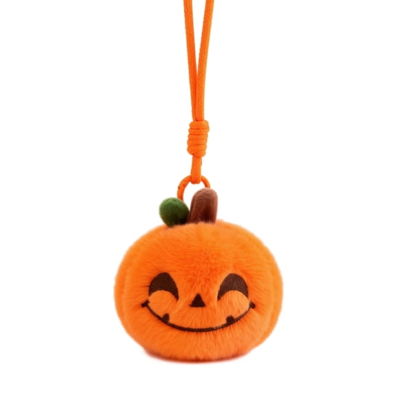 Halloween Mini Pumpkin Plush Toys, Cute Stuffed Pumpkin Ornament Hanging Charm, Festive Halloween Decorations for Party and Holiday Gift for Boys Girls, Collectors and Plush Lovers, C