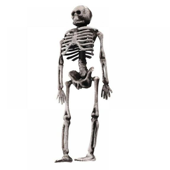 Halloween Mini Skeleton Human Model Skull Full Body Mini Figure Toy Phone Hanger 5.9" x3.54"