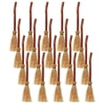 thumbnail image 1 of Halloween Mini Witch Broom, Natural Handmade Ornament, DIY Craft, 1 of 9