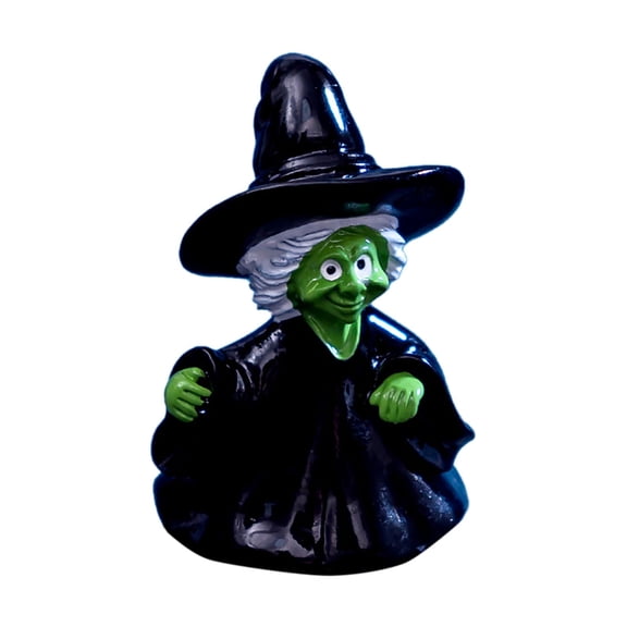Halloween Miniatures Decorative Accessories - Witch Pumpkin Figure and Scythe Pumpkin Ornaments Enhance Micro for Festive Celebrations