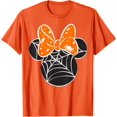 thumbnail image 1 of Halloween Minnie Spider Web Logo DTG Print Unisex T-Shirt, 1 of 5