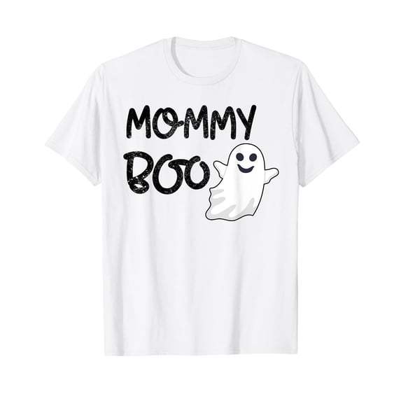 Halloween Mommy Boo Ghost T Shirt Funny Gift Women Men Kids