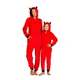 thumbnail image 1 of Halloween Mommy & Me Onesie Pajama Costume, Devil (Womens), Size: L, Prestigez, 1 of 8
