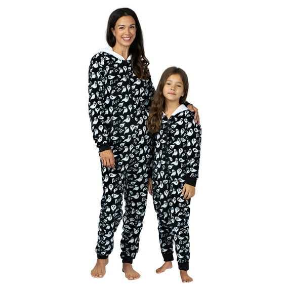 Halloween Mommy & Me Onesie Pajama Costume, Ghost (Toddler), Size: 2T/3T, Prestigez