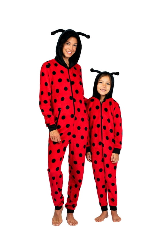 Halloween Mommy & Me Onesie Pajama Costume, Ladybug (Womens), Size: XL, Prestigez