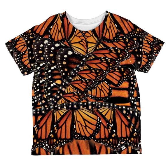 Halloween Monarch Butterfly Costume All Over Toddler T Shirt Multi 2T