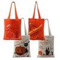 Halloween Money Sign Candy Bag Sack with Dollar Mark, Perfect for Kids, Teens Trick and Treat. (Assorted 4 Pc-2Red and 2Beige)
