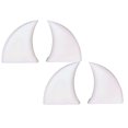 thumbnail image 1 of Halloween Monster Car Fangs, Vehicle Grille Tooth, Bumper Tooth Decor Vampire Car Ornament, DIY Car Decoration for Car, Truck, Easily Mounted On Vehicle Front Grille (2.36×3.14", White-4Pcs), 1 of 7