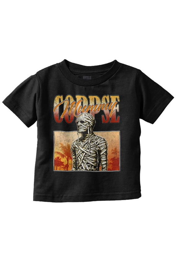 Halloween Monster Corpse Mummy Toddler Boy Girl T Shirt Infant Toddler Brisco Brands 24M