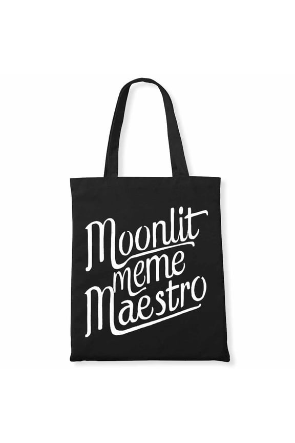 Halloween Moonlit Meme Maestro Costume Matching Family Women Canvas Bag 2Pcs