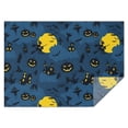 thumbnail image 1 of Halloween Moonlit Scene Pattern Rectangle Tablecloth 60"x84",Waterproof Polyester Rectangle Table Cloth, Wipeable Spillproof Polyester Tablecloth for Dining, Camping, Indoor and Outdoor, 1 of 5