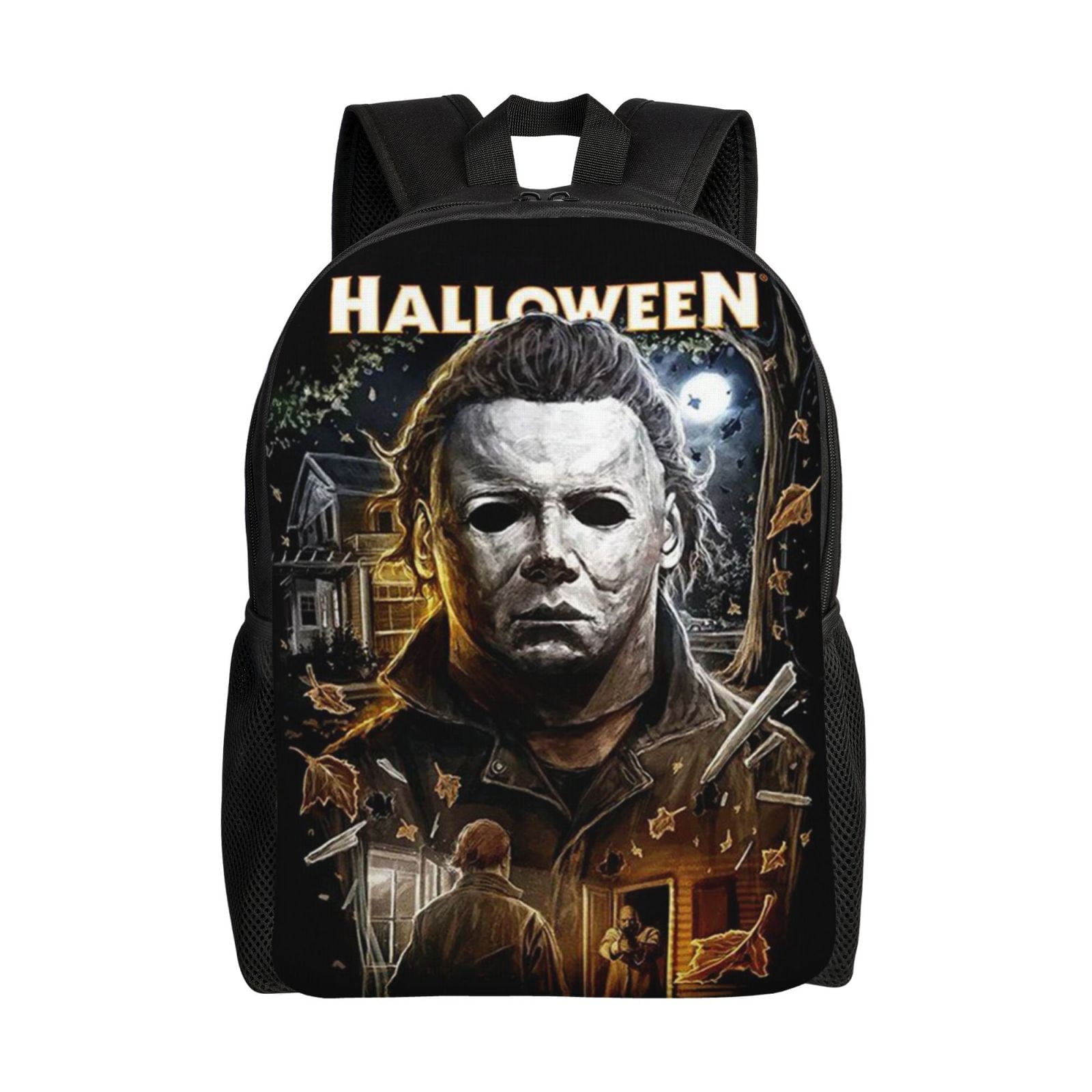 Halloween Movie Michael Myers Unisex Backpack Laptop School Bag College Student Satchel Lightweight Basic Daypack For Adult Teen Kids Walmart