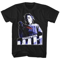 Halloween Movies Top Floor Adult Short Sleeve T Shirt