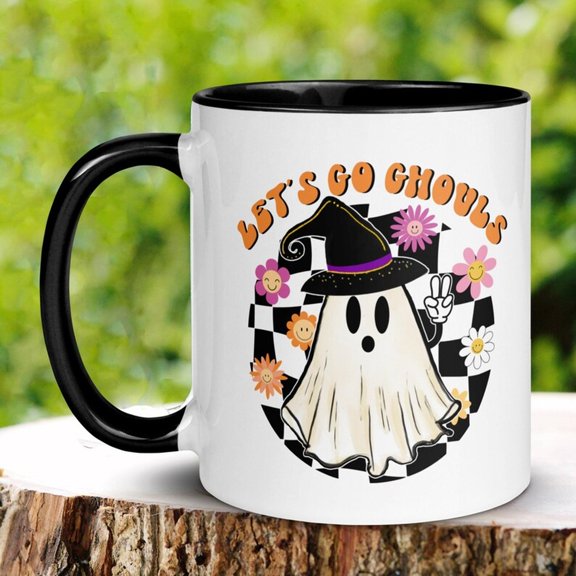 Halloween Mug, Ghost Mug, Fall Mug, Halloween Gift, R Halloween Ghost, Halloween Coffee Mug, Halloween Ghost Mug, SpookeaS1on, 1109