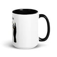 thumbnail image 1 of Halloween Mug with Color Inside (Black, 15 oz), 1 of 3