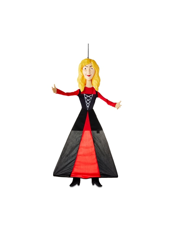 Halloween Multicolor Hocus Pocus Sarah Hanging Figure Decoration, 36 in, by Disney