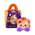 thumbnail image 1 of Halloween Mystery Square Plush Dumpling Squishy, Cute Square Shaped Stuffed Dumpling Fidget Plushies, Halloween Collectible Toy with Simulated Steamer Gift Box, Stress Relief Holiday Surprise Present, 1 of 4