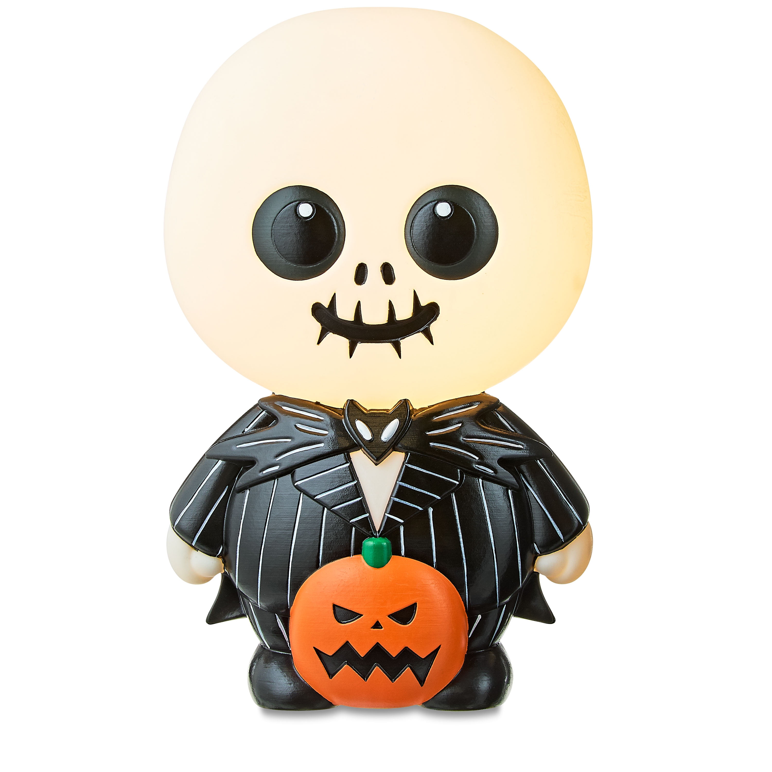 Halloween NBC Jack Skellington with Pumpkin Blow Mold Decor 8.07