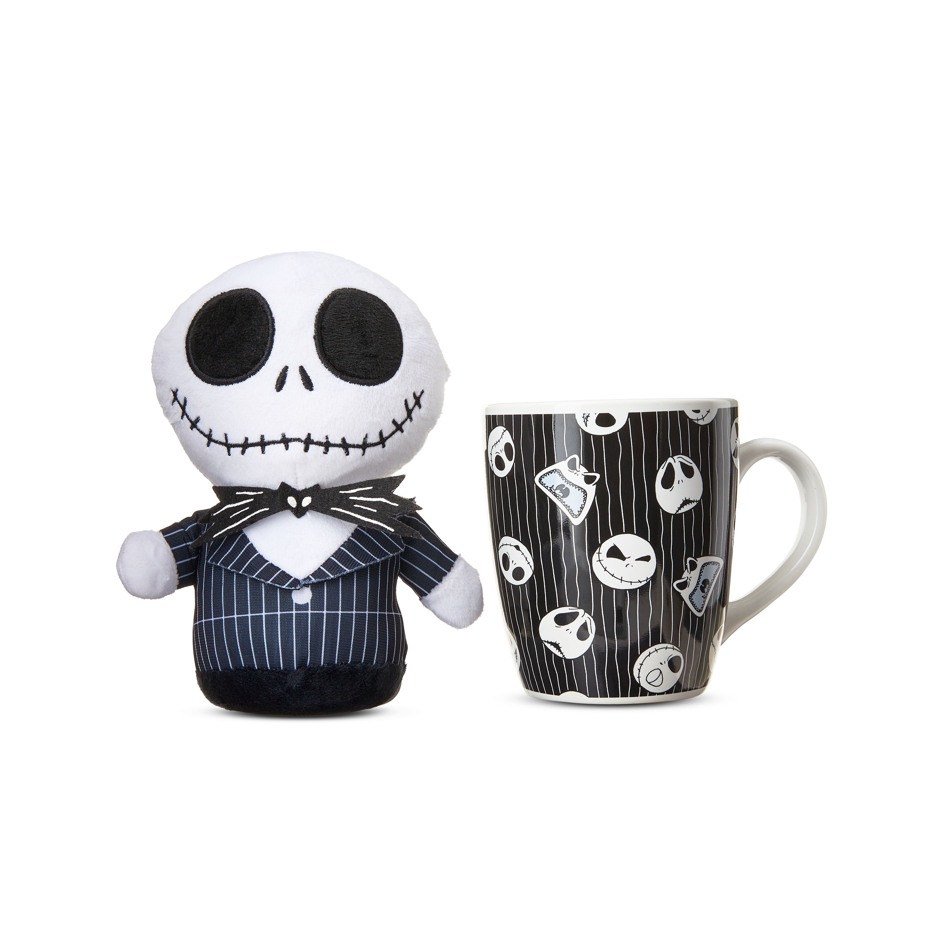 The Nightmare before Christmas, Jack Plush in Mug, 25 fl oz, 7" High, Halloween Favor