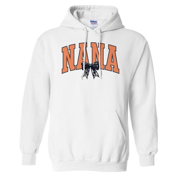 Halloween Nana Hoodie Sweatshirt Unisex Large White