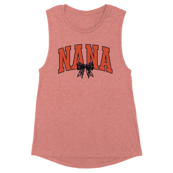 Halloween Nana Women's Muscle Tank Small Desert Pink