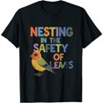 Halloween Nesting In The Safety Of Leaves Christian Faith TShirt