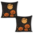 thumbnail image 1 of Halloween Night with Pumpkins and Bats Linen toss pillowcase decoration pillowcase gifting preferred 24x24 inch cushion cover 2 sets sofa pillowcase sofa bedroom living room car, 1 of 8