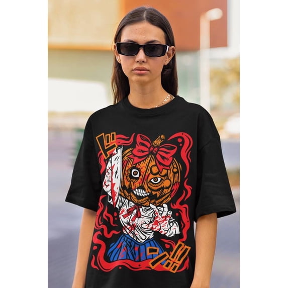 Halloween Night T-shirt, Japanese Streetwear, Anime Gifts For Her
