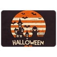 thumbnail image 1 of Halloween Non-Slip Polyester Door Mat Floor Rug, Machine Washable Office Rug, 1 of 6