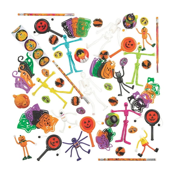 Halloween Novelty Assortment (50Pc) - Toys - 50 Pieces