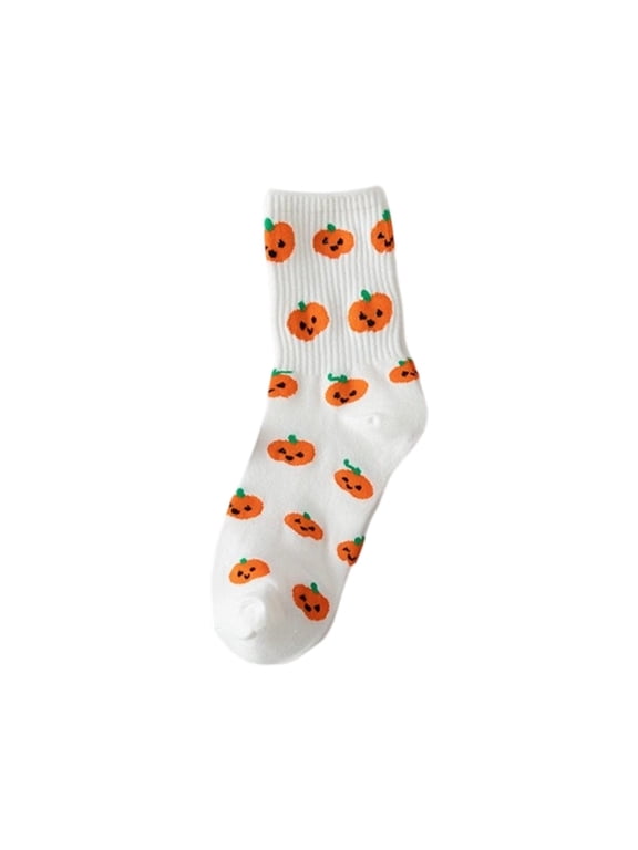 Halloween Novelty Crew Socks Cute Holiday Party for Kids Family Celebration