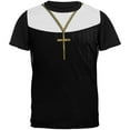 thumbnail image 1 of Halloween Nun Habit Costume All Over Mens Black Back T Shirt Multi SM, 1 of 1