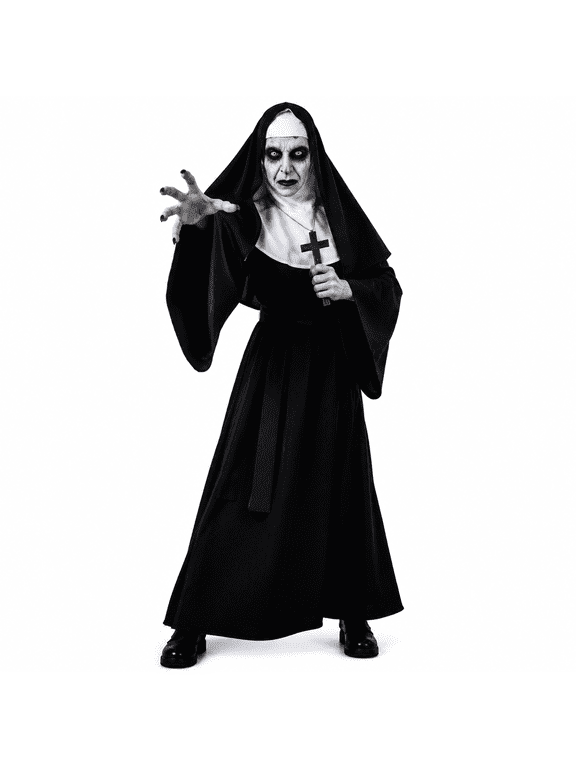 Halloween Nun costume Set - Perfect for Cosplay and Movie Premiere,