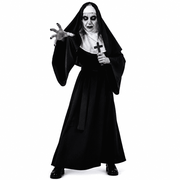 Halloween Nun costume Set - Perfect for Cosplay and Movie Premiere,