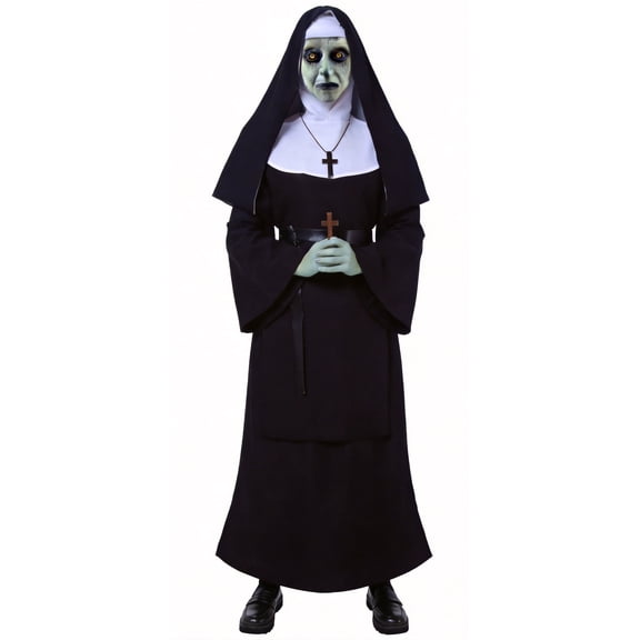 Halloween Nun costume Set - Perfect for Cosplay and Movie Premiere,