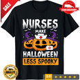 thumbnail image 1 of Halloween Nurse Scary Pumpkin Nursing Funny Medical T-Shirt, LIMITED EDITION-TH62861, 1 of 2