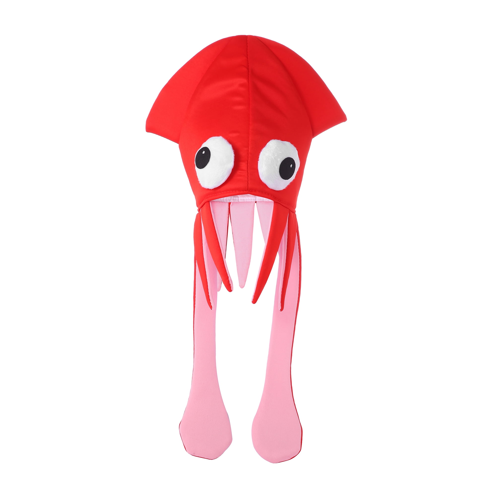 Halloween Octopus Hat, Funny Party Squid Hat Cosplay Costume Prop
