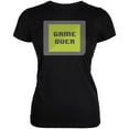 thumbnail image 1 of Halloween Old School Gamer Game Over Juniors Soft T Shirt Black LG, 1 of 2